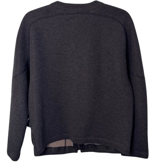 Theory+ charcoal full zip jacket size S - Picture 3 of 5